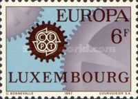 Interlocking Gears, Drive Wheel with CEPT Emblem (6 Fr.)