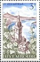 Moselle River, Church and Vines, Wormeldange