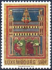 Monks in the Scriptorium (c. 1040)