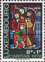 Stained Glass Window "People of Bethlehem"