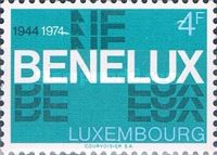30th Anniversary of the BENELUX - Graphic Composition