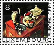Painting "Still Life", by Joseph Kutter (1894-1941)
