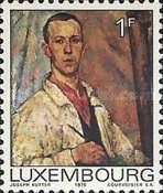 Painting "Joseph Kutter", Self-portrait by Joseph Kutter
