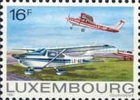 Cessna 172F Skyhawk LX-AIZ and 128H Skylane Sports Planes