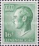 Grand Duke Jean facing Left (16 Fr. green)