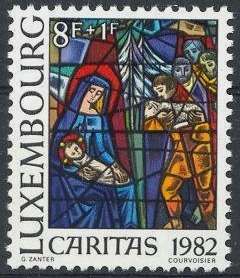 Stained Glass Window "Adoration of the Sheperds"