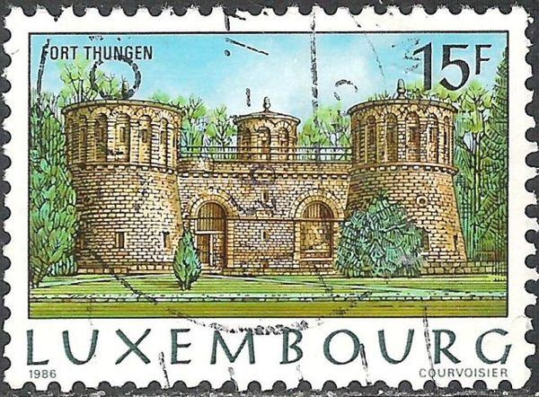 Fort Thungen, built in 1732 by the Austrians