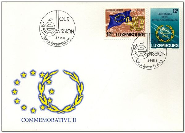 Centenary of the Interparliamentary Union (Wreath Emblem)