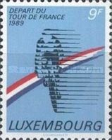 Start in Luxembourg-City of the Tour de France Cycling Race
