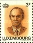 Grand Duke Jean (3 Fr. Top Imperforate)