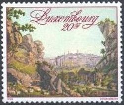 Distant View of Fortress, , Engraving by Christoph W. Selig
