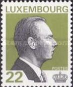 Grand Duke Jean (22 Fr. background color: dark green)