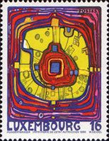 The Small Path, by Friedensreich Hundertwasser (1928-2000)