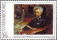 Portrait of Mihály Munkácsy by Edouard Charlemont (1884)