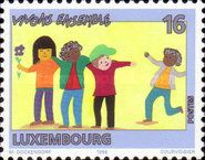Four Children of different Cultures by Michele Dockendorf