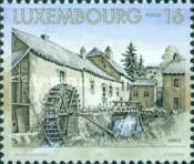 Pen Drawing "Kalborn Mill" by Jean-Pierre Gleis (1889-1965)