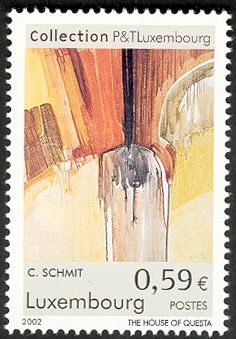 Abstract Artwork by Christiane Schmit (*1951)