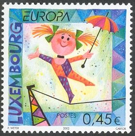 Tightrope Walker by Pit Weyer (*1940)