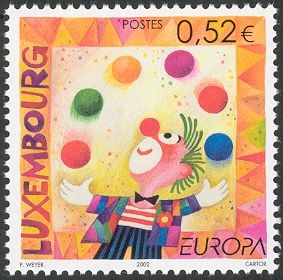 Clown Juggling by Pit Weyer (*1940)