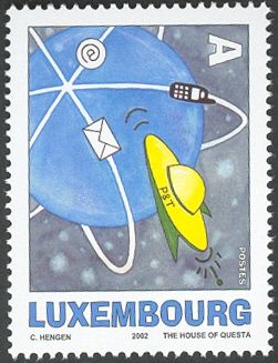 Spacecraft in Flight, Cell Phone, Letter by Christine Hengen