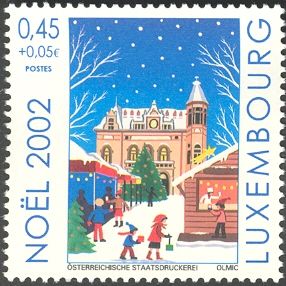 Christmas Market on the Place d'Armes