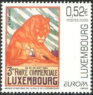 Tiger, Commercial Fair Poster 1924 (by Auguste Tremont)
