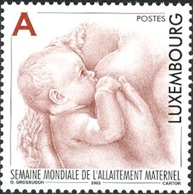 Breastfeeding Campaign - Mother breastfeeding Baby