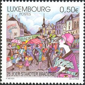 75th Anniversary of Luxembourg Ville Annual Street Market