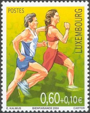 Running (Man and Woman running)
