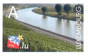 Vineyard along the Moselle River, Remich