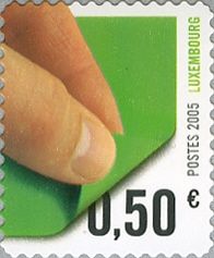 Fingers Peeling Back Label (bright green)
