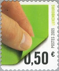 Fingers Peeling Back Label (apple green)