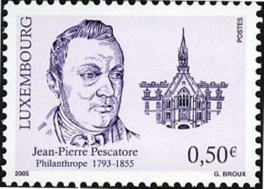 Jean-Pierre Pescatore (1793-1855), Philantropist