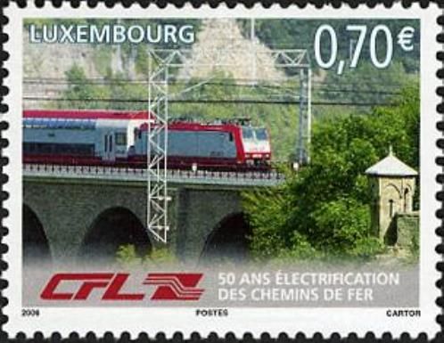 Train on a Viaduct