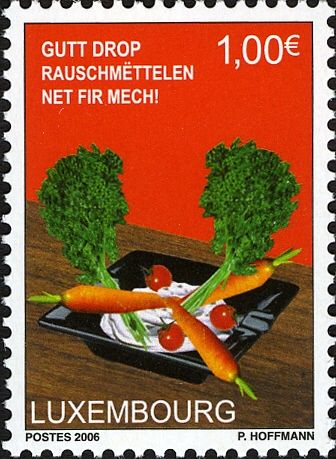 Ashtray containing Vegetables (Drawing by Paul Hoffmann)