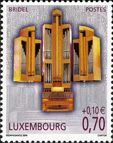 Kleuker-Organ (1900) of the Parish Church of Bridel