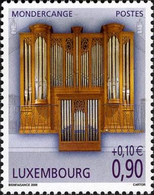 Oberlinger-Organ (2004) of the Parish Church of Mondercange