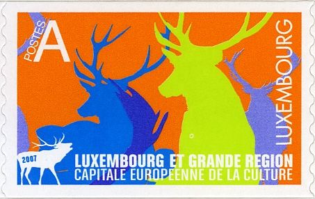 Antlered Man and Silhouette of a Deer