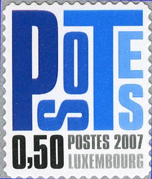 "Postes" (blue)