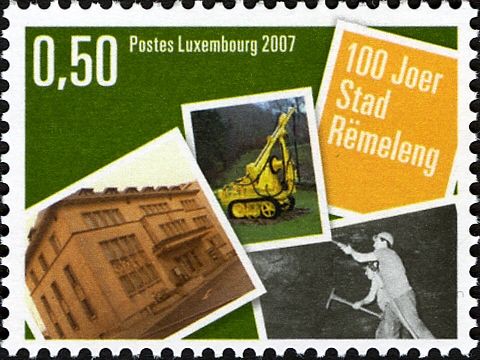 Early Buildings, Miner and Modern Machinery, Rëmelenge