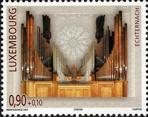 Grand Pipe Organ (1952) of the Basilica of Echternach