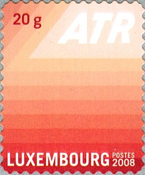 Shapes of Colored Background Lines with "ATR" (red)