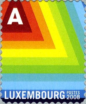 Shapes of Colored Background Lines with "A" (top left)