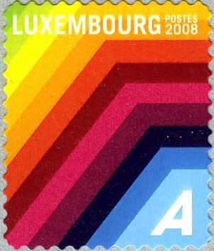 Shapes of Colored Background Lines with "A" (bottom right)