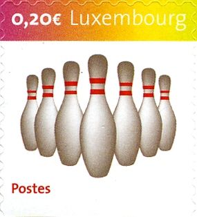 Bowling Pins (Gradient of the bar: red to yellow)
