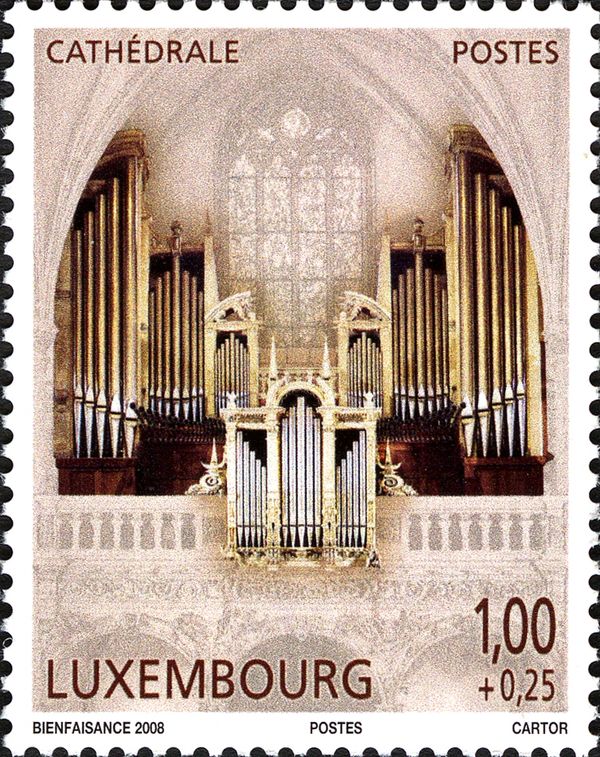 Grand Pipe Organ of the Cathedral of Luxembourg-Town