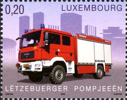 Modern Fire Truck