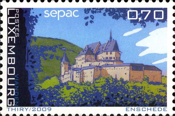 View of Vianden Castle