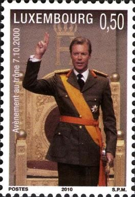 10th Anniversary of Accession Grand Duke Henri