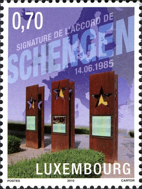25th Anniversary of the Schengen Accord (Shengen Monument)
